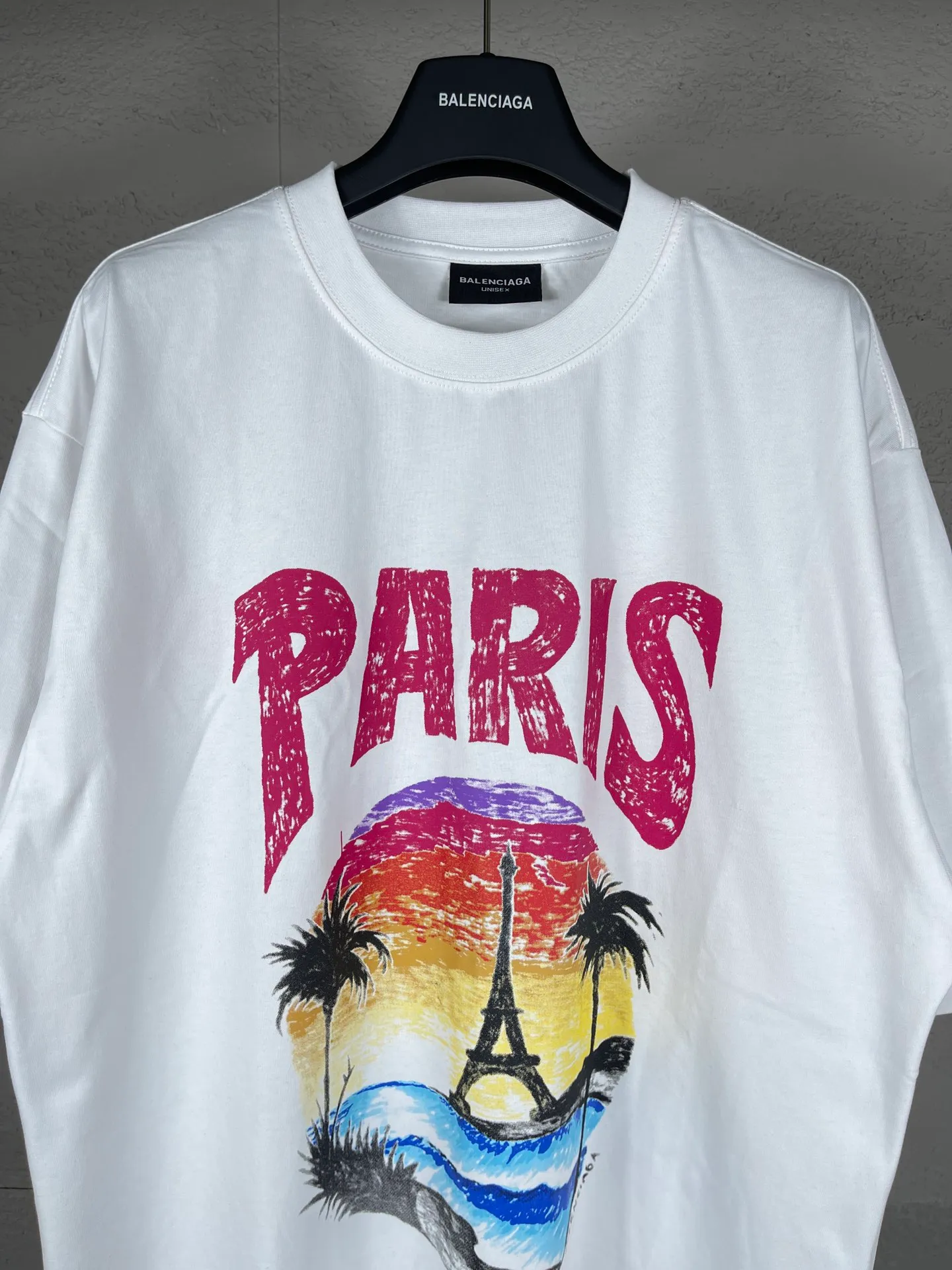 【 . Quality】BALENCI*GA/ . LOGO T ，. . ZP . 260 ， . ， 。 。Classic . ， . ， 。 OS . Same Style ：BL 223218 ：Black.White. Size：XS L